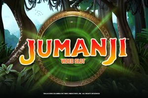 Jumanji kolikkopelin logo